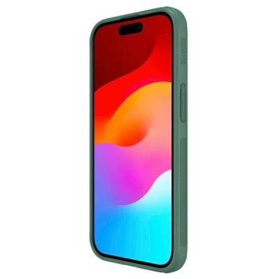 Apple iPhone 15 „Nillkin“ Frosted Shield Pro zaļš vāciņš, apvalks | Vacins.lv