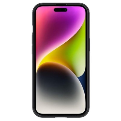 Apple iPhone 15 „Nillkin“ CamShield Pro Magnetic чёрный чехол с защитной крышкой для камеры | Vacins.lv
