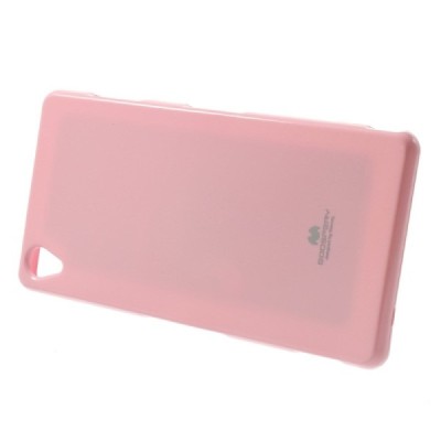 Sony Xperia Z3 rožinis Mercury kieto silikono (TPU) dėklas / Priedai.lt