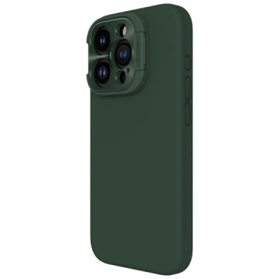 Apple iPhone 15 Pro Max „Nillkin“ Lenswing Magnetic zaļš apvalks | Vacins.lv