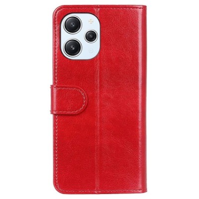 Xiaomi Redmi 12 4G sērijas sarkans atvērams maciņš, maks | Vacins.lv