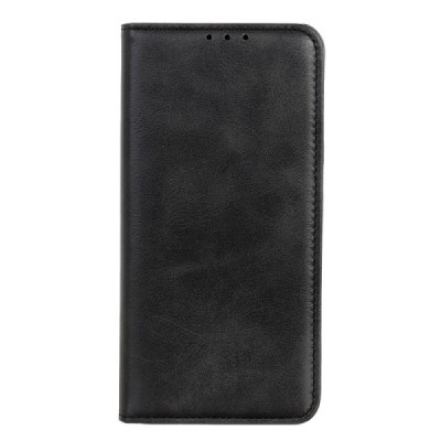 Xiaomi Redmi 12 4G „Split“ чёрный кожаный чехол-книжка | Vacins.lv