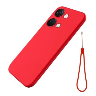 OnePlus Nord 3 Shell cieta silikona (TPU) apvalks - sarkans | vacins.lv