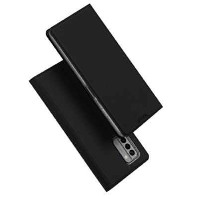 „Dux Ducis“ Skin серии Nokia G22 чёрный кожаный чехол-книжка | Vacins.lv