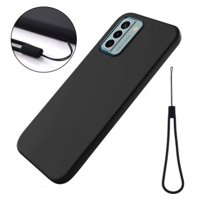 Nokia G22 Shell (TPU) твердый силиконовый чехол - чёрный | Vacins.lv