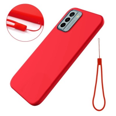 Nokia G22 Shell (TPU) твердый силиконовый чехол - красный | Vacins.lv