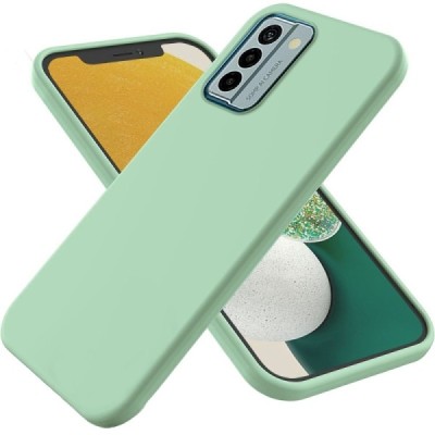 Nokia G22 Shell (TPU) твердый силиконовый чехол - зелёный | Vacins.lv