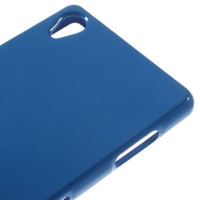 Sony Xperia Z3 tamsiai mėlynas Mercury kieto silikono (TPU) dėklas / Priedai.lt