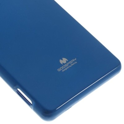 Sony Xperia Z3 tamsiai mėlynas Mercury kieto silikono (TPU) dėklas / Priedai.lt