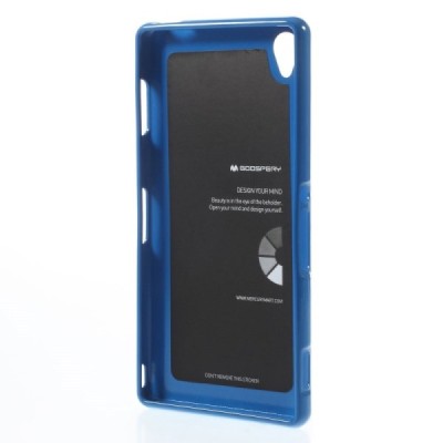 Sony Xperia Z3 tamsiai mėlynas Mercury kieto silikono (TPU) dėklas / Priedai.lt