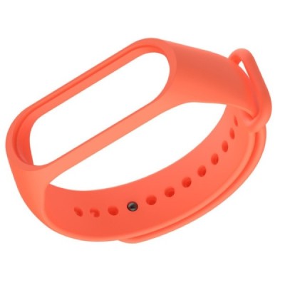 Твердый силиконовый оранжевый браслет (TPU) для умных часов Xiaomi Mi Band 4 | Vacins.lv