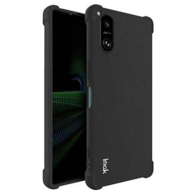 Sony Xperia 5 V Imak противоударный твердый силиконовый чехол „Imak“  (TPU) - чёрный | Vacins.lv
