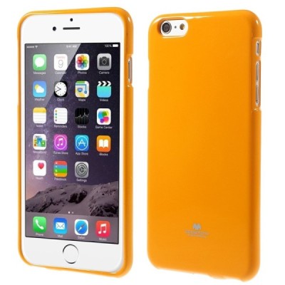 Apple iPhone 6 Plus (6s Plus) geltonas Mercury kieto silikono (TPU) dėklas / Priedai.lt