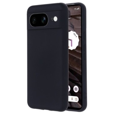 Google Pixel 8 Shell (TPU) твердый силиконовый чехол - чёрный | Vacins.lv