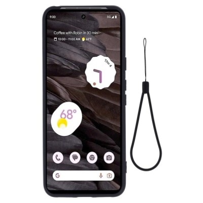 Google Pixel 8 Shell (TPU) твердый силиконовый чехол - чёрный | Vacins.lv