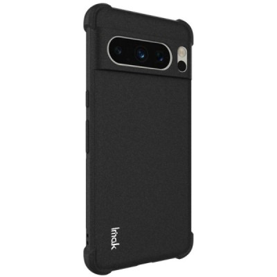 Google Pixel 8 Pro Imak pastiprinātas aizsardzības cieta silikona (TPU) melns vāciņš | Vacins.lv
