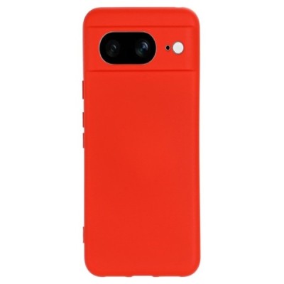 Google Pixel 8 Shell cieta silikona (TPU) apvalks - sarkans | vacins.lv