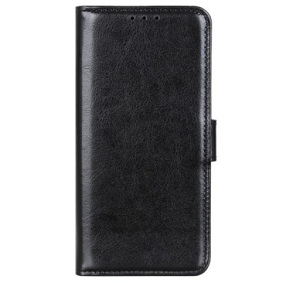 Nokia G42 открываемый черный кожаный чехол - книжка | Vacins.lv