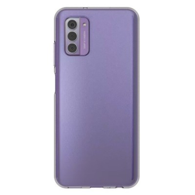 Твердый силиконовый чехол (TPU) для Nokia G42, прозрачный | Vacins.lv