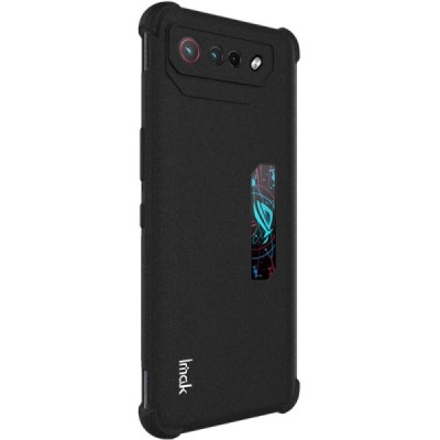 Asus Rog Phone 7 Pro (Rog Phone 7 Ultimate) Imak усиленный твердый силиконовый чехол TPU - чёрный | Vacins.lv