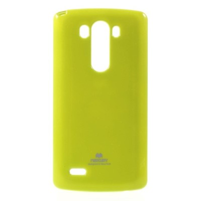 LG G3 D855 Mercury zaļš cieta silikona (TPU) futrālis / Vacins.lv