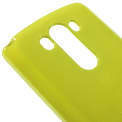 LG G3 D855 Mercury žalias kieto silikono tpu dėklas - nugarėlė / Priedai.lt