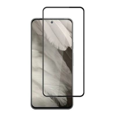 Google Pixel 8 Pro „Mocolo“ Tempered Glass melns ekrāna aizsargstikls | Vacins.lv