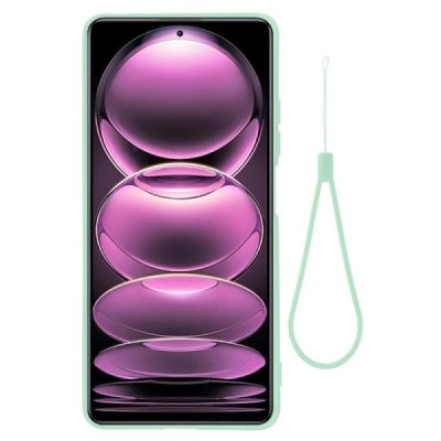 Xiaomi Redmi Note 12 Pro+ 5G „Shell“ cieta silikona (TPU) zaļš apvalks | Vacins.lv