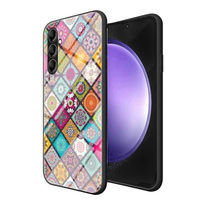 Samsung Galaxy S23 FE (Fan Edition) „Pattern“ (TPU) твердый силиконовый чехол - цветной | Vacins.lv