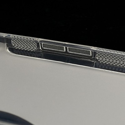 Silikoninis HTC One M7 skaidrus dėklas (Dėkliukas) / Priedai.lt