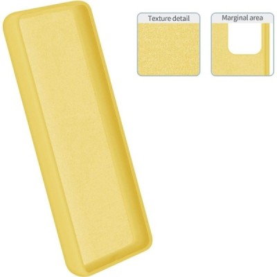 Motorola Moto G14 Shell cieta silikona (TPU) apvalks - dzeltens | vacins.lv