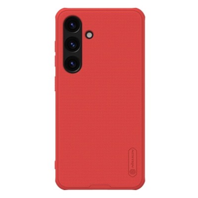 Samsung Galaxy S24 (SM-S921) „Nillkin“ Frosted Shield Pro sarkans vāciņš, apvalks | Vacins.lv
