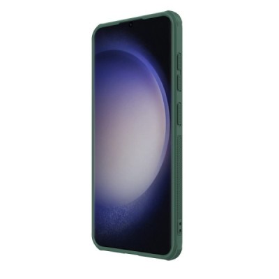 Samsung Galaxy S24 (SM-S921) „Nillkin“ Frosted Shield Pro зеленый чехол | Vacins.lv