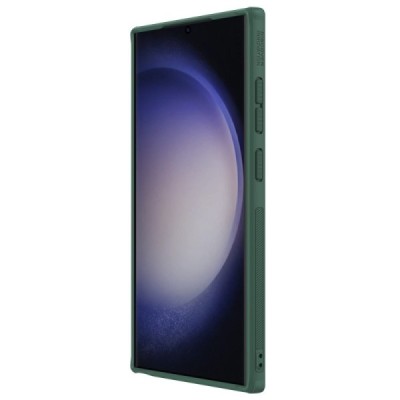 Samsung Galaxy S24 Ultra (SM-S928) „Nillkin“ Frosted Shield Pro zaļš vāciņš, apvalks | Vacins.lv