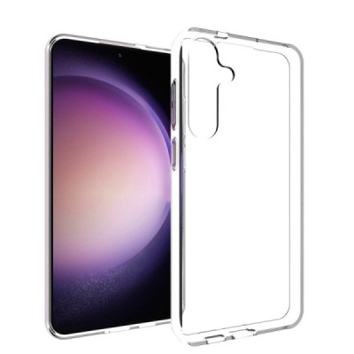 Твердый силиконовый чехол (TPU) для Samsung Galaxy S24+ (SM-S926), прозрачный | Vacins.lv