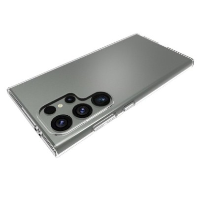 Твердый силиконовый чехол (TPU) для Samsung Galaxy S24 Ultra (SM-S928), прозрачный | Vacins.lv