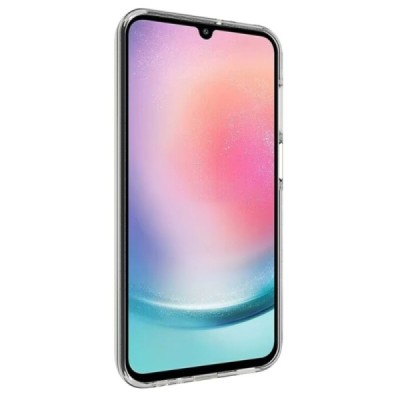 Твердый силиконовый чехол (TPU) для Samsung Galaxy A15 5G (SM-A156B, SM-A155F), прозрачный | Vacins.lv