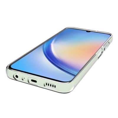 Твердый силиконовый чехол (TPU) для Samsung Galaxy A05s (SM-A057F), прозрачный | Vacins.lv