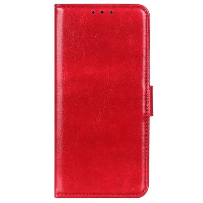 Xiaomi Redmi 13C (Poco C65) открываемый красный кожаный чехол - книжка | Vacins.lv