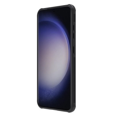 Samsung Galaxy S24 (SM-S921) „Nillkin“ CamShield Pro Magnetic melns apvalks | vacins.lv