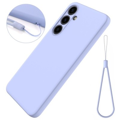 Samsung Galaxy S24 (SM-S921) Shell cieta silikona (TPU) apvalks - violets | vacins.lv
