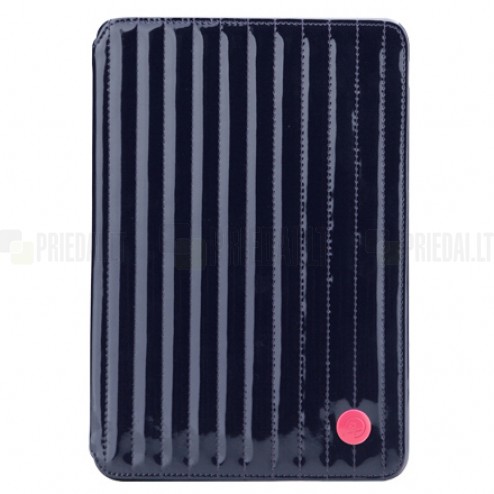 Tumši zils „8thdays“ Jessie's Melody atvērams Apple iPad Mini futrālis