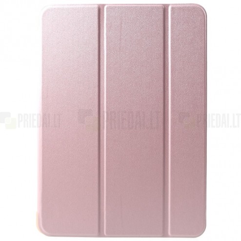 Apple iPad Pro 11 (2018, 1-ās paaudzes) „Shell“ atvēramais rozs silikona maciņš