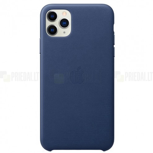 Oficiāls „Apple“ iPhone 11 Pro Max Silicone Case zils silikona apvalks (MXO32ZM/A)