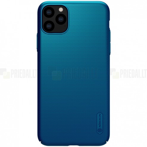 Apple iPhone 11 Pro Max Nillkin Frosted Shield zils plastmasas apvalks