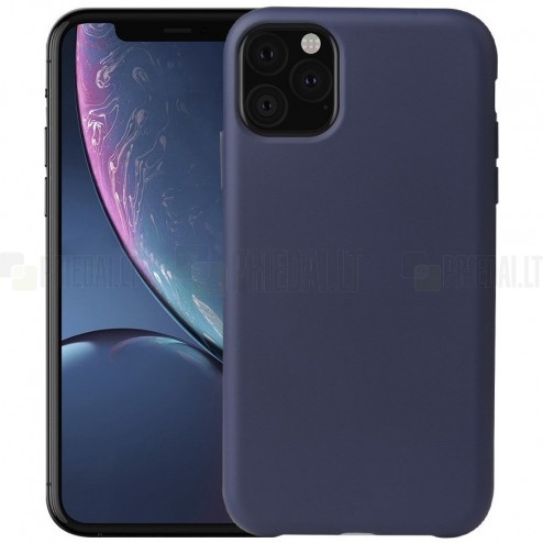 Apple iPhone 11 Pro cieta silikona (TPU) zils apvalks