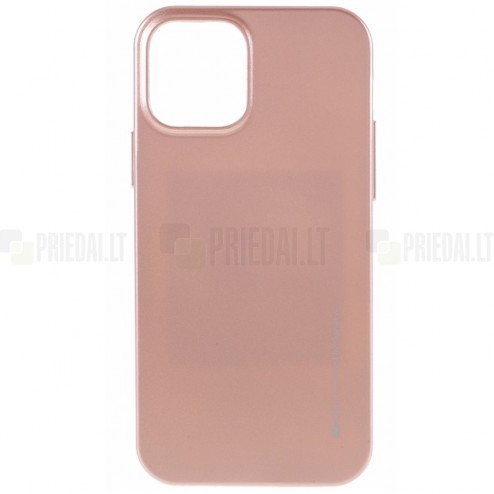 Apple iPhone 12 Pro Max Mercury gaiši rozs cieta silikona (TPU) apvalks