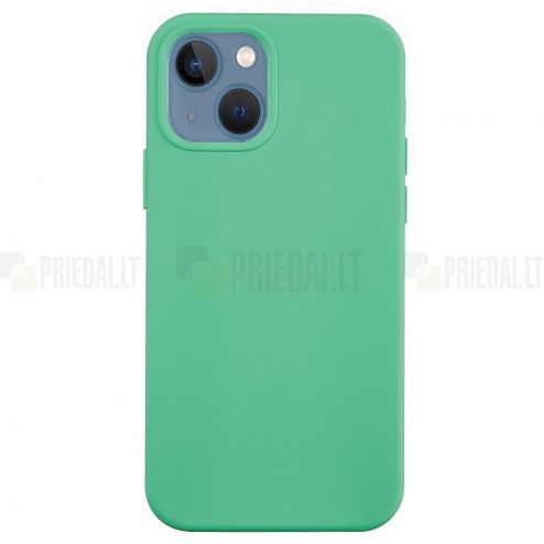 Apple iPhone 13 Mini Shell cieta silikona (TPU) piparmētru apvalks