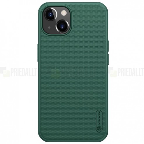 Apple iPhone 13 „Nillkin“ Frosted Shield Pro zaļš vāciņš, apvalks