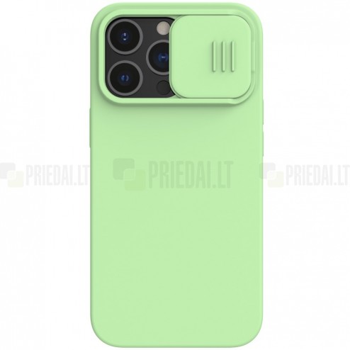 Apple iPhone 13 Pro „Nillkin“ CamShield MagSafe zaļš apvalks